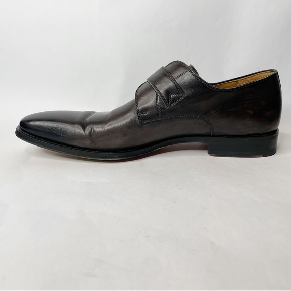 Magnanni Marco Single Monk Strap Dress Shoes Size 10 - Picture 3 of 13